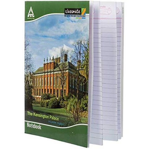 Classmate Longbook - 297 X 210 mm, 384 Pages, Single line,Pack of 4