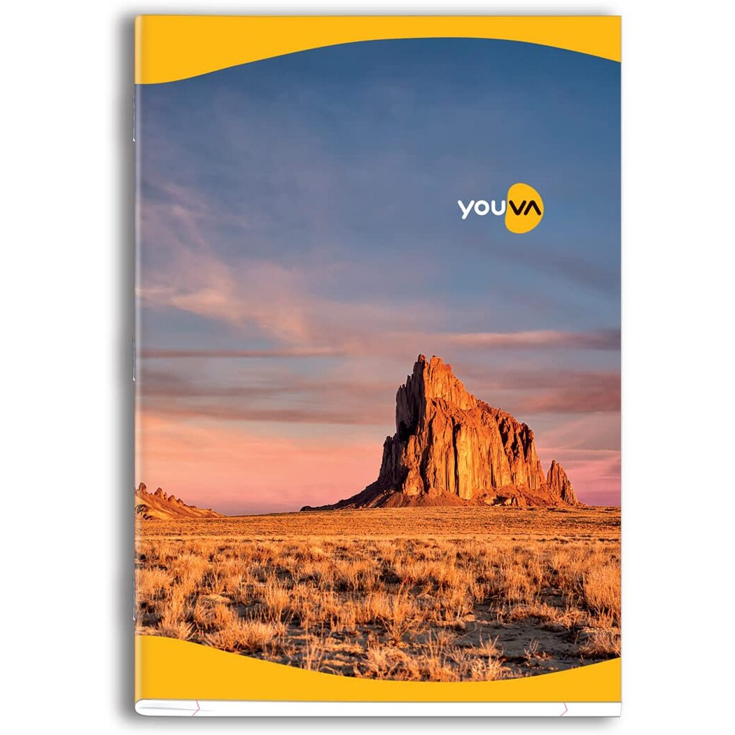 Navneet Youva YOUVA Soft Bound/Soft Cover Long Book/Notebook For Students | 21 Cm X 29.7 Cm | Single Line | 172 Pages | Pack Of 6 (Cover May Vary)