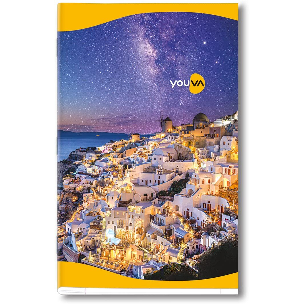 Navneet Youva YOUVA Soft Bound/Soft Cover Notebook | Long Book For Students | 17X27 Cm | Unruled | 172 Pages | Pack Of 6