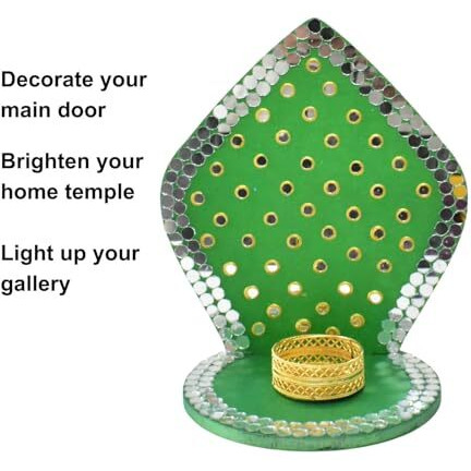 Deepjyoti Diya - Green