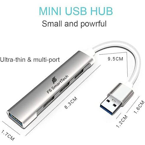 F5 SmartTech 4 in 1 Type A 3.0 4 Port