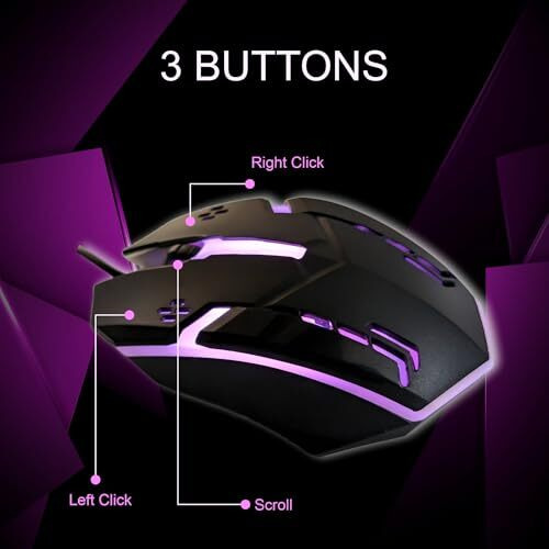 F5 SmartTech RGB Wired Gaming Mouse
