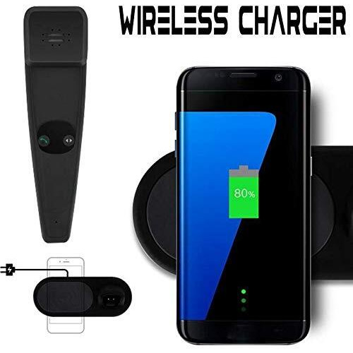 F5 SmartTech 2 in 1 Fast Wireless Charging Pad and Bluetooth Handsfree