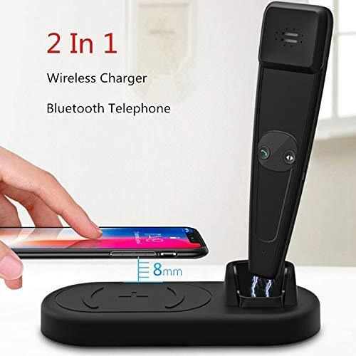 F5 SmartTech 2 in 1 Fast Wireless Charging Pad and Bluetooth Handsfree