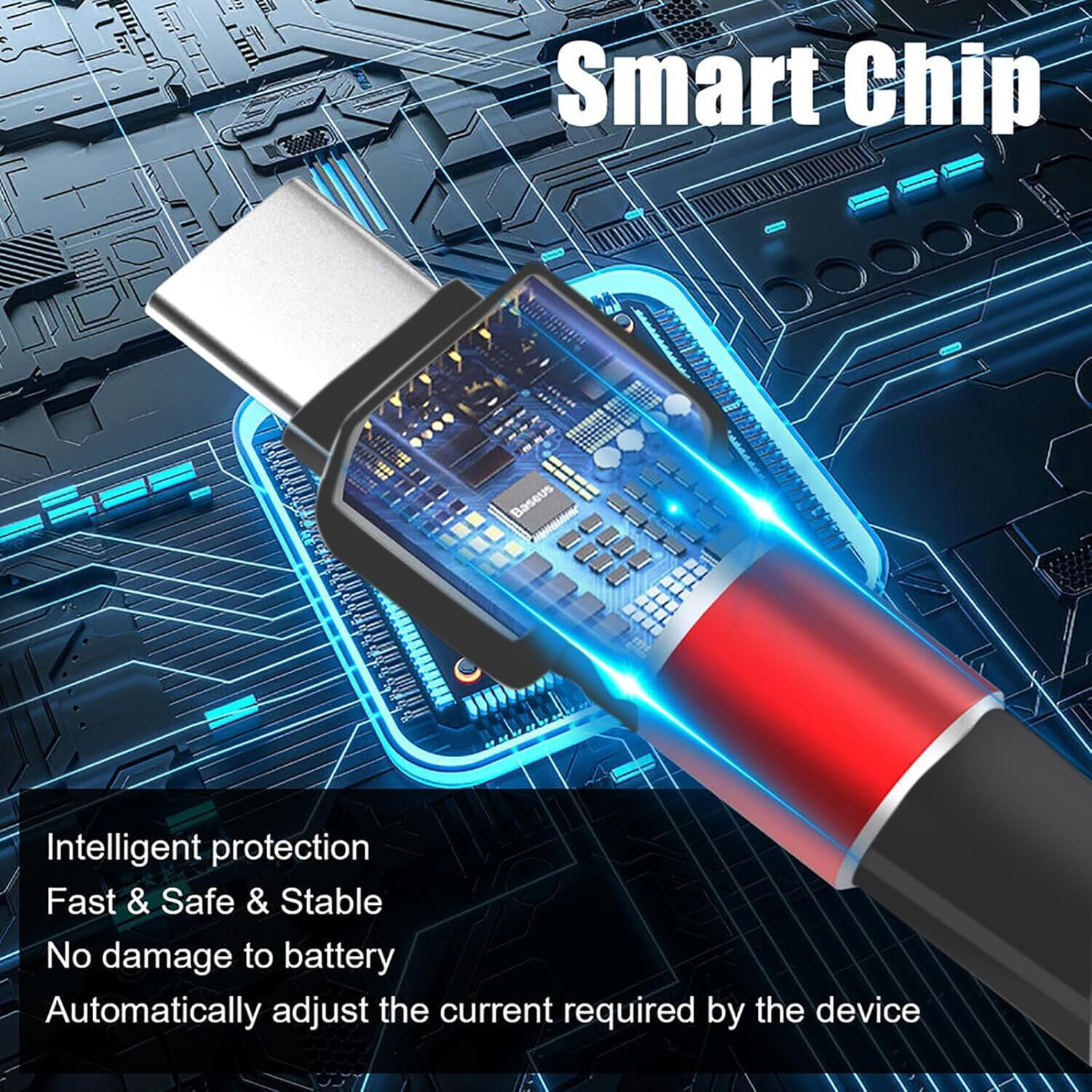 F5 SmartTech 3-in-1  2.1 A 0.91 m  Charging Cable With Built In Mobile Stand