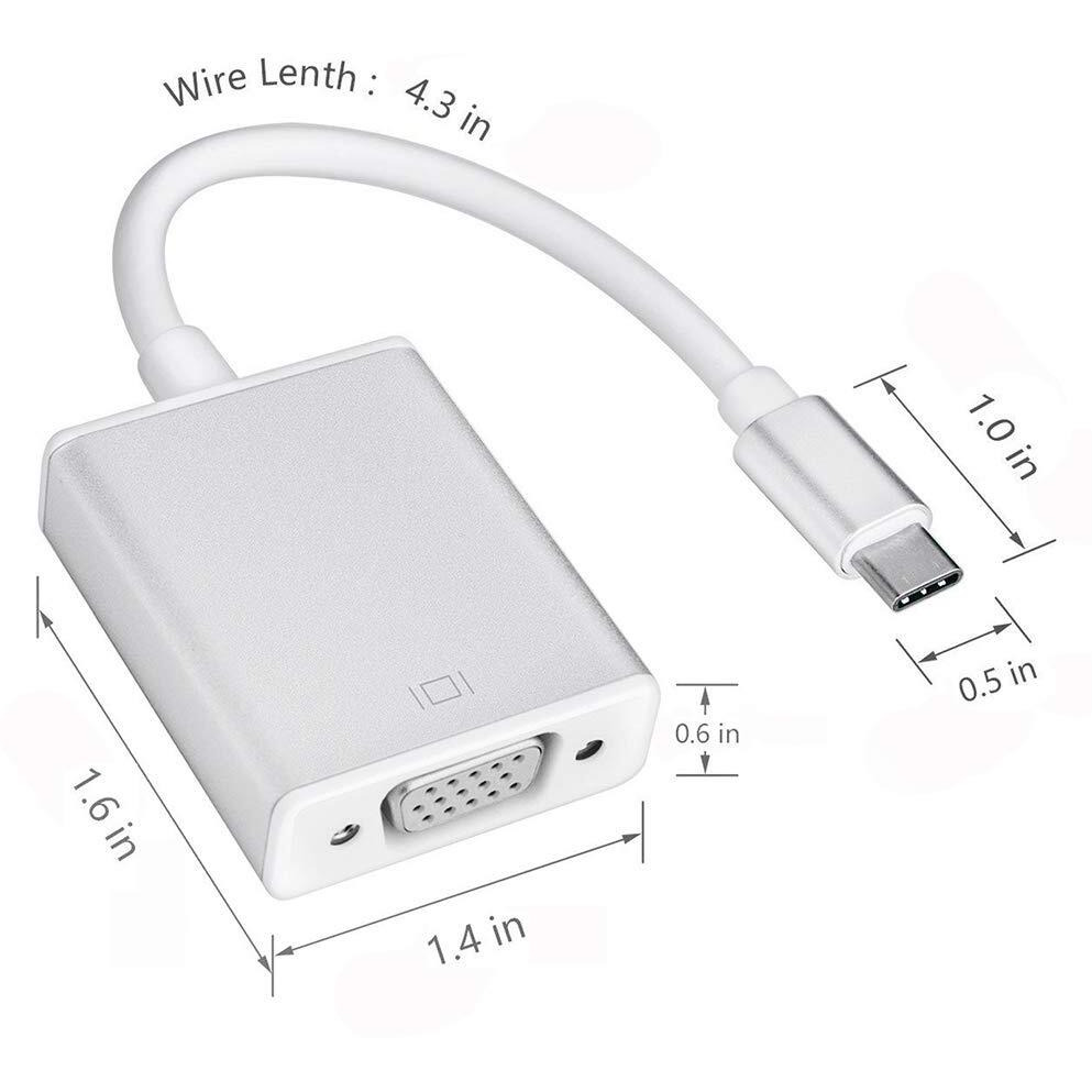 F5 SmartTech USB-C to VGA Converter