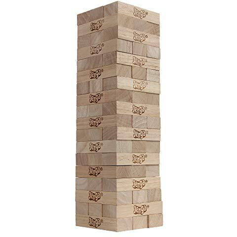 Hasbro Gaming Jenga, Jenga Tube Pack, Original Hardwood Blocks Stacking Tower Game, Gift Toy For Kids Ages 6+
