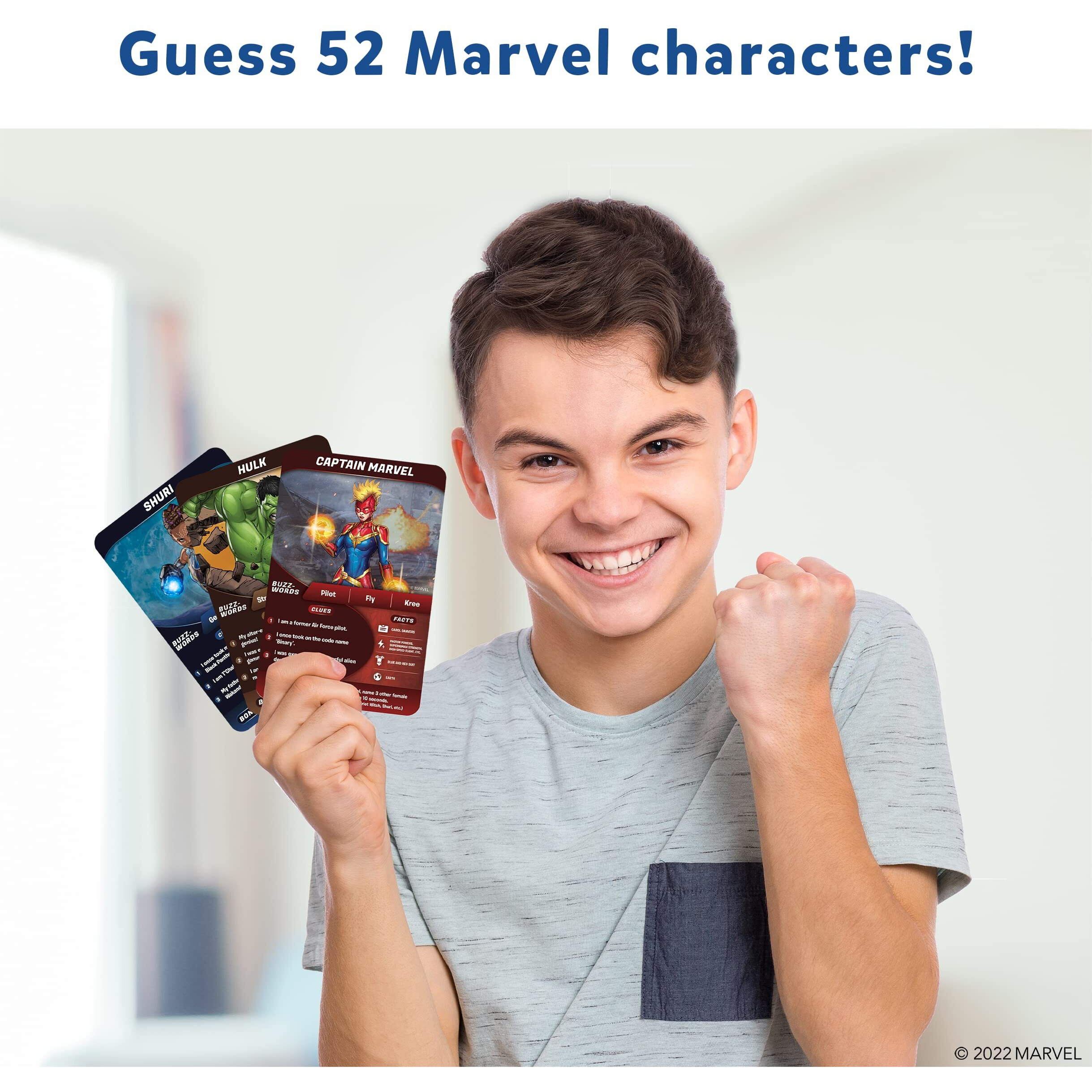 Skillmatics Guess In 10 Marvel, Perfect For Boys, Girls, Kids, Teens, Adults Who Love Card Games, Board Games, Toys, Avengers, Spiderman, Iron Man, Gifts For Ages 8, 9, 10 And Up
