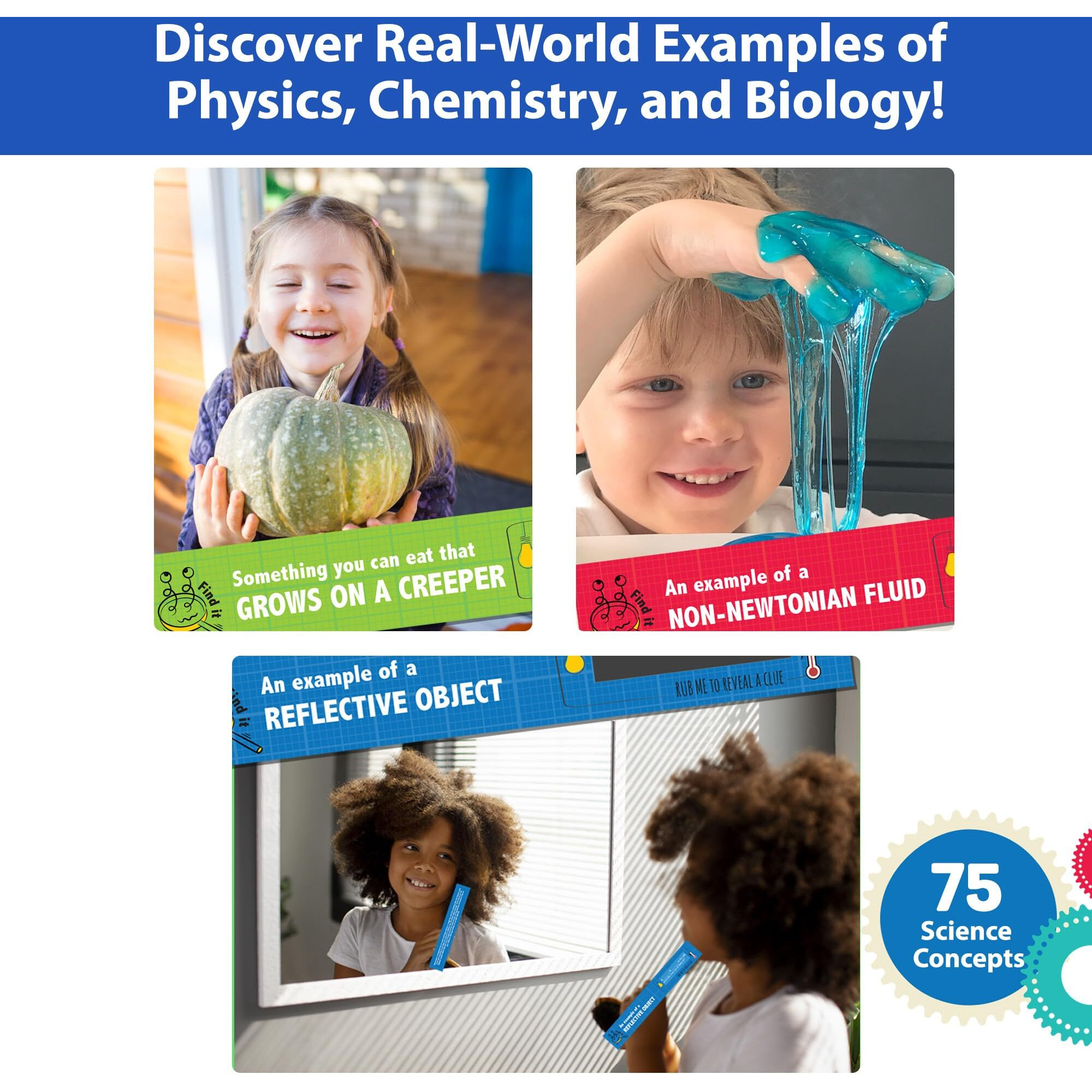 Chalk And Chuckles Smart Sticks Stem Scavenger Hunt Game For Kids Age 8-12, Fun Learning & Educational Science Toy, Gifts For Boys & Girls 9, 10, 11, 12, 13 Years Old, Outdoor Indoor Activity