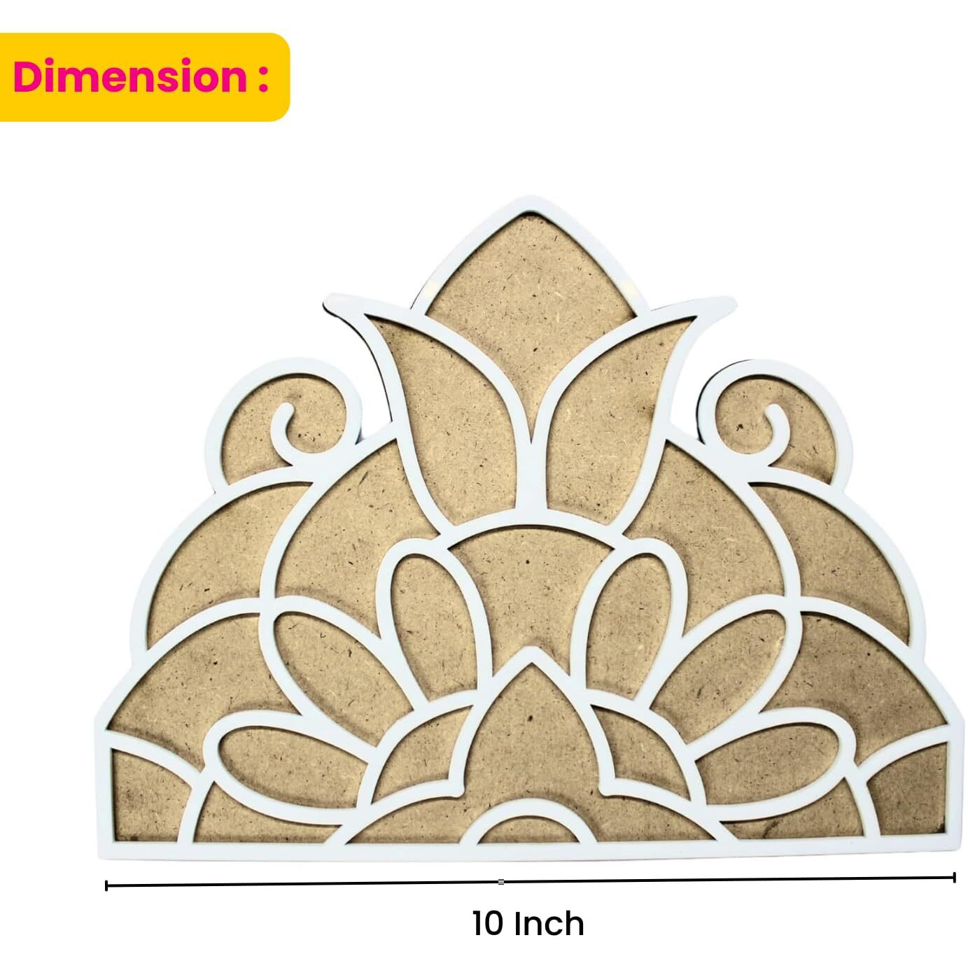 Vibhuticrafts Reusable Rangoli Stencil With Wall Edge Template  Perfect For Floor, Pooja Room, And Home Dcor  Diy Traditional Art