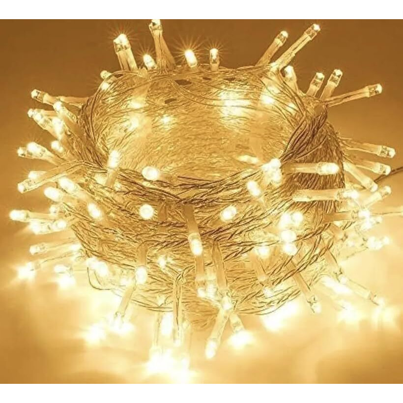 Quace 12 Meter (36 Feet) Decorative 40 Multicolor Led String Light Plug For Indoor & Outdoor Decorations,String Lights For Diy, Party, Home Decor, Christmas, Diwali (Pack Of 5)