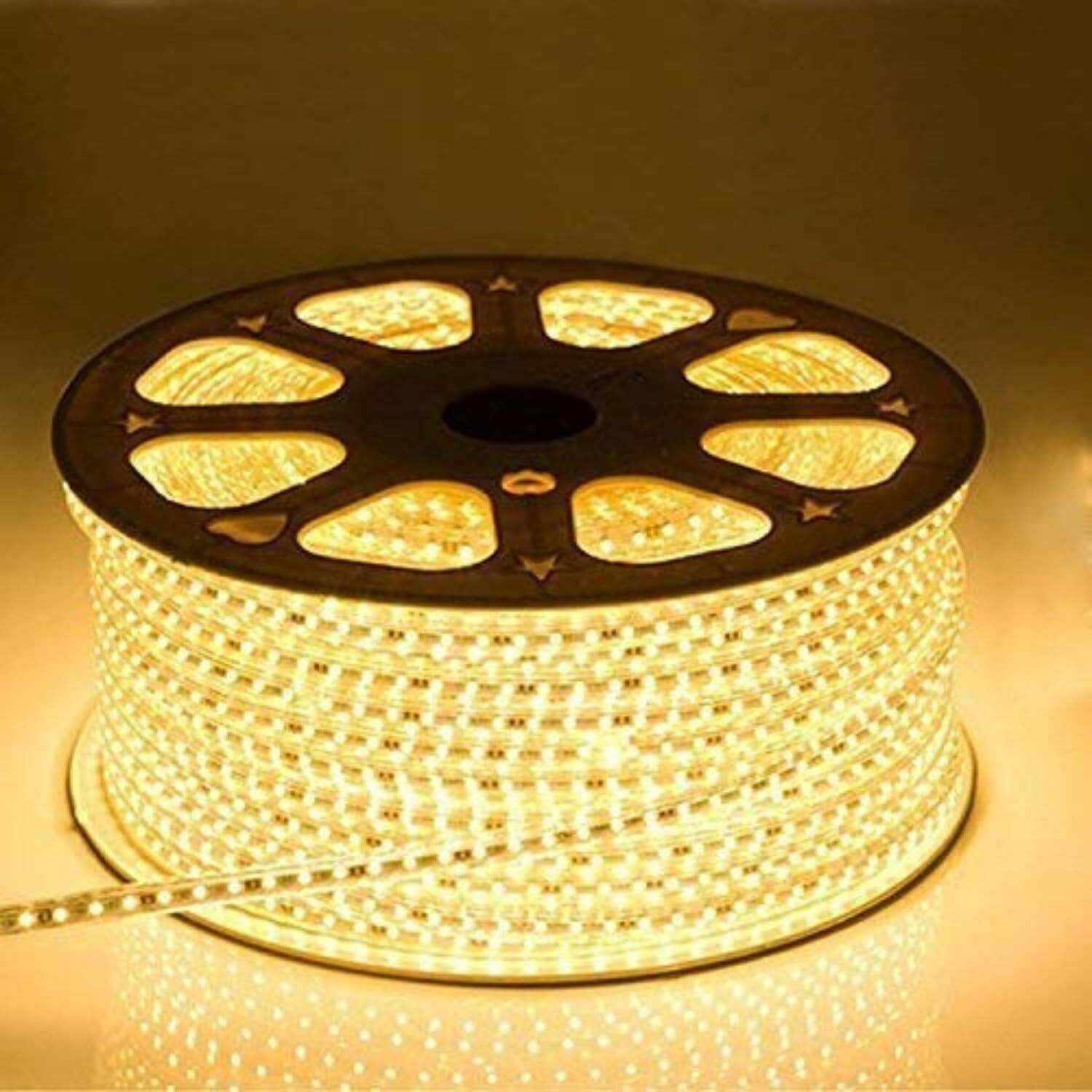 One94Store 45 Meter Led Rope Light For Decoration  Waterproof Smd Cove Light For Ceiling, Home Dcor, Led Pipe Light For Diwali, Festival, Indoor, Outdoor Use (Warm White)