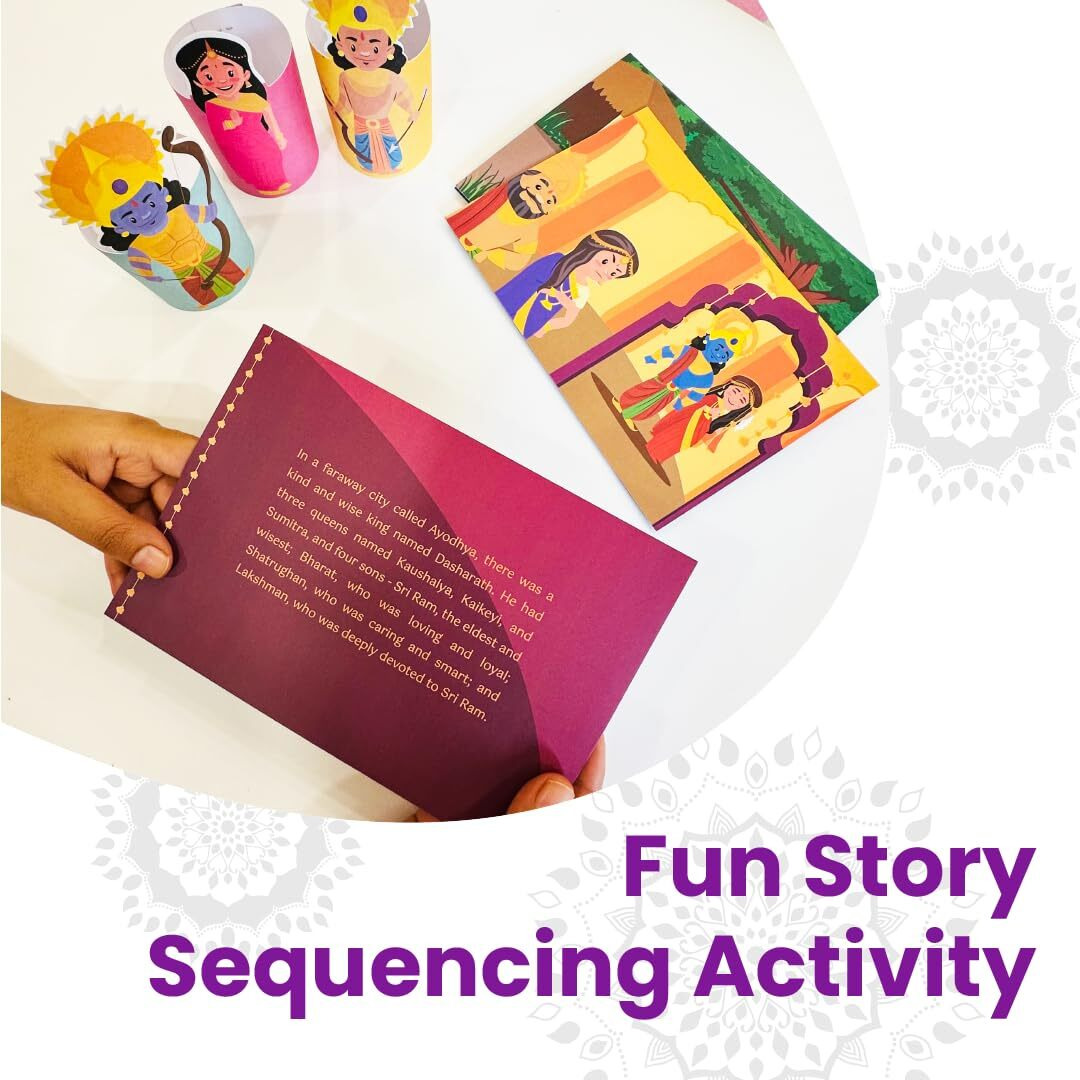 The Curious Bees - The Ramayana Tales | 4 Activities Included | Learn All About Ramayana With Fun Activities | Age Group  4 Years+