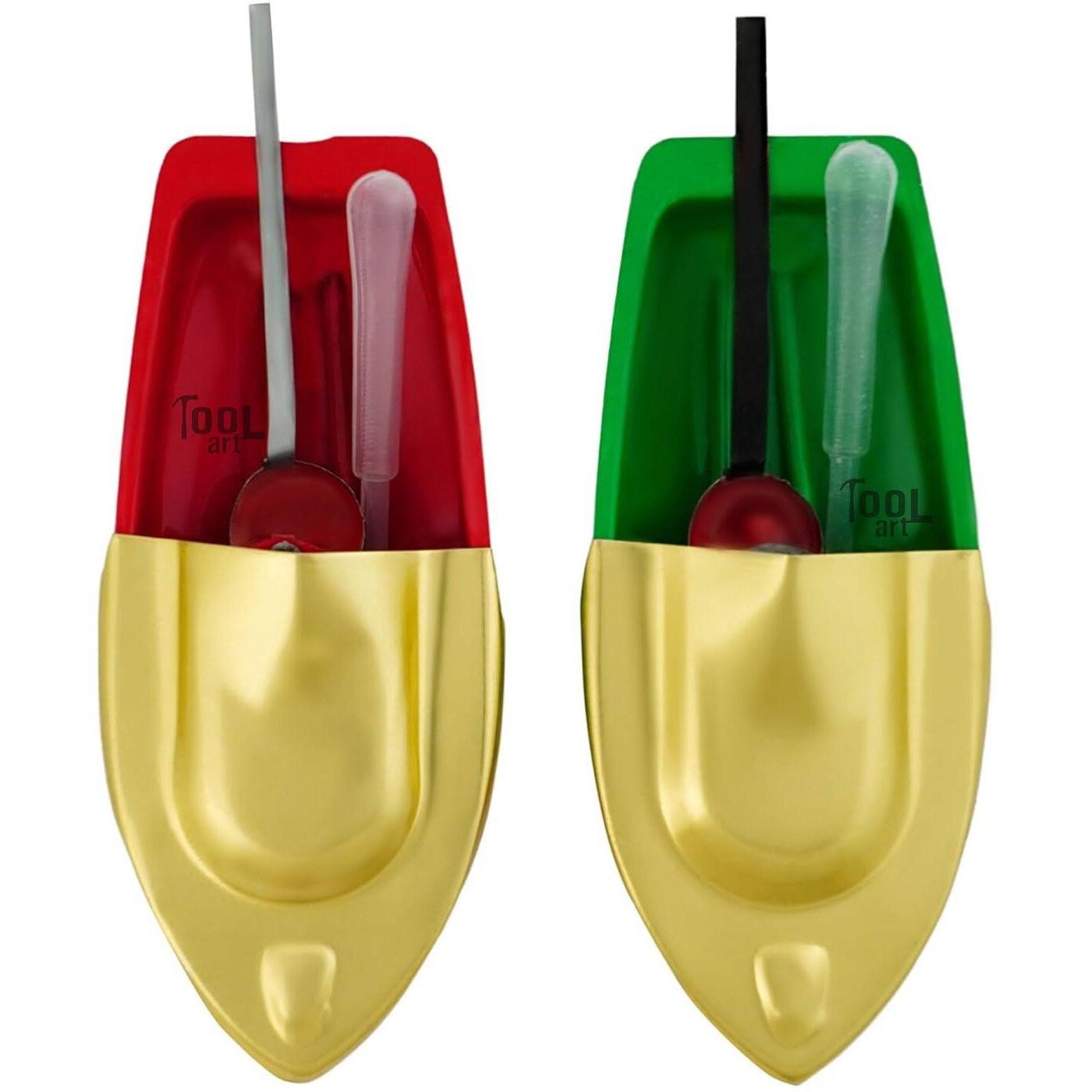 Toolart 2 Pcs Steam Powered Toy Boat Set | Pop Pop Mini Metal Candle Boat For Kids | Retro Science Toy | Color May Vary Best Gift (Rg_Steam_Boat_2S)