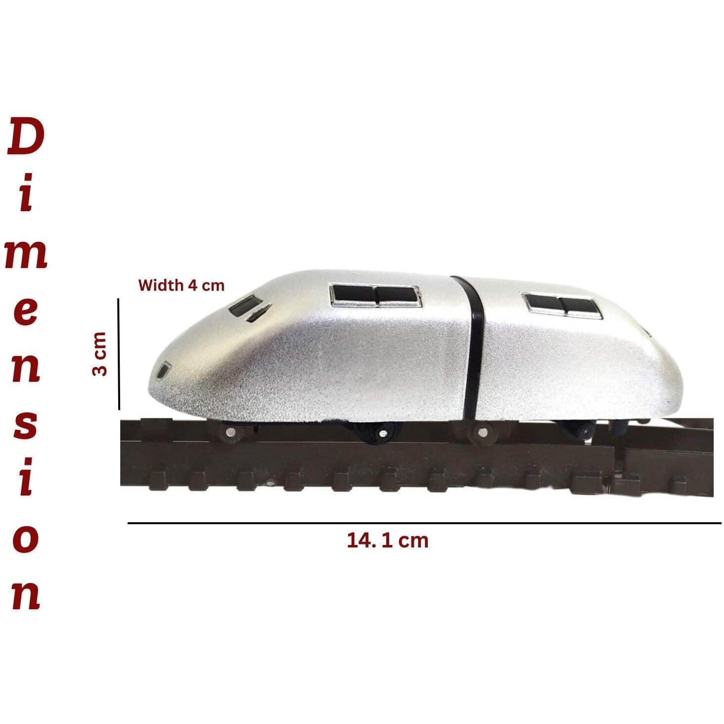 Bkdt Marketing Toys For Kids - High Speed Battery Operated Metro Train, Track Set For Kids Sets, Metro Train Toy- Festival Gifts,Diwali Gift