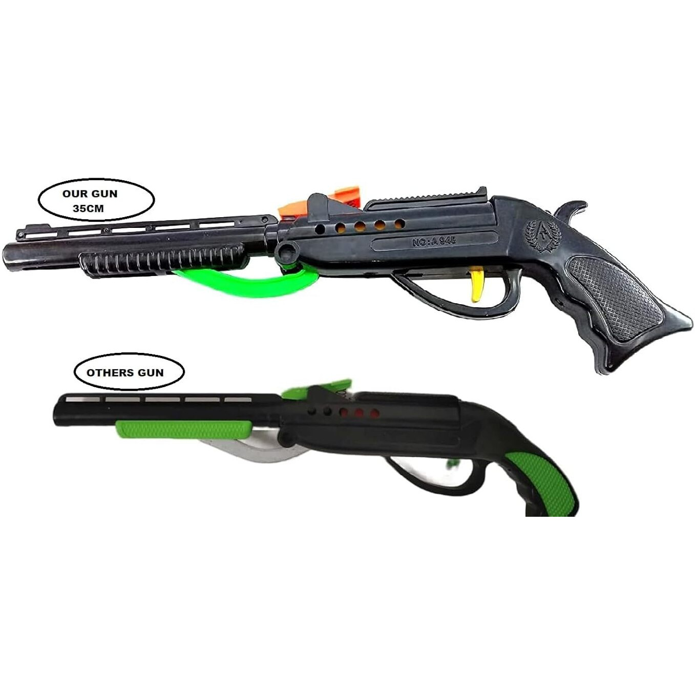 Anab Gi 1 Pcs Matchstick Big Size Gun Diwali Toy Match Gun For Kids Girls & Boys (30Cm X 10Cm)