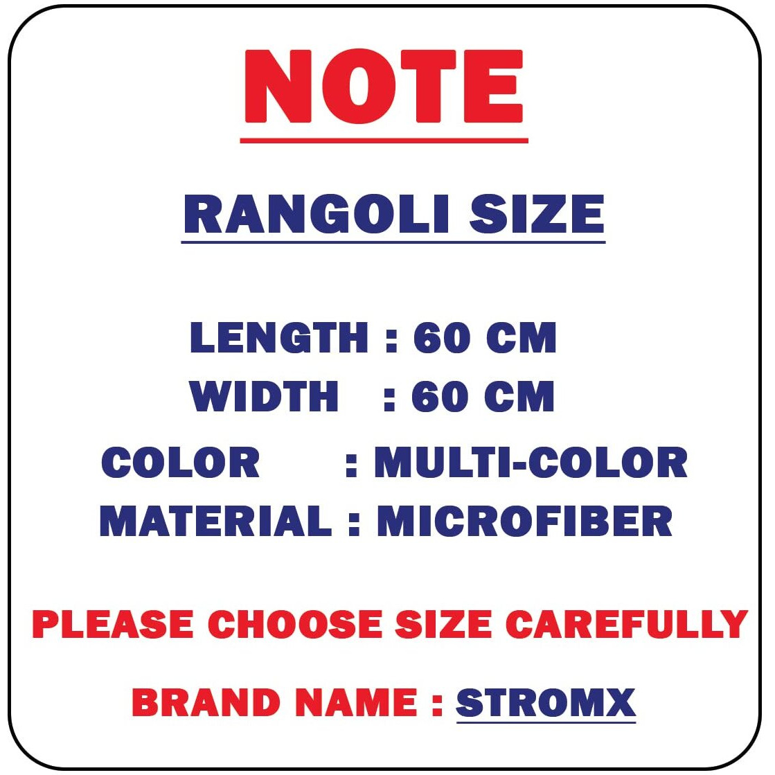 Stromx Super Soft Microfiber Traditional Modern Rangoli Door Mat For Home, Living Room, Beside Runner For Bedroom Decoration (24 X 24 Inch, Floral),Yellow