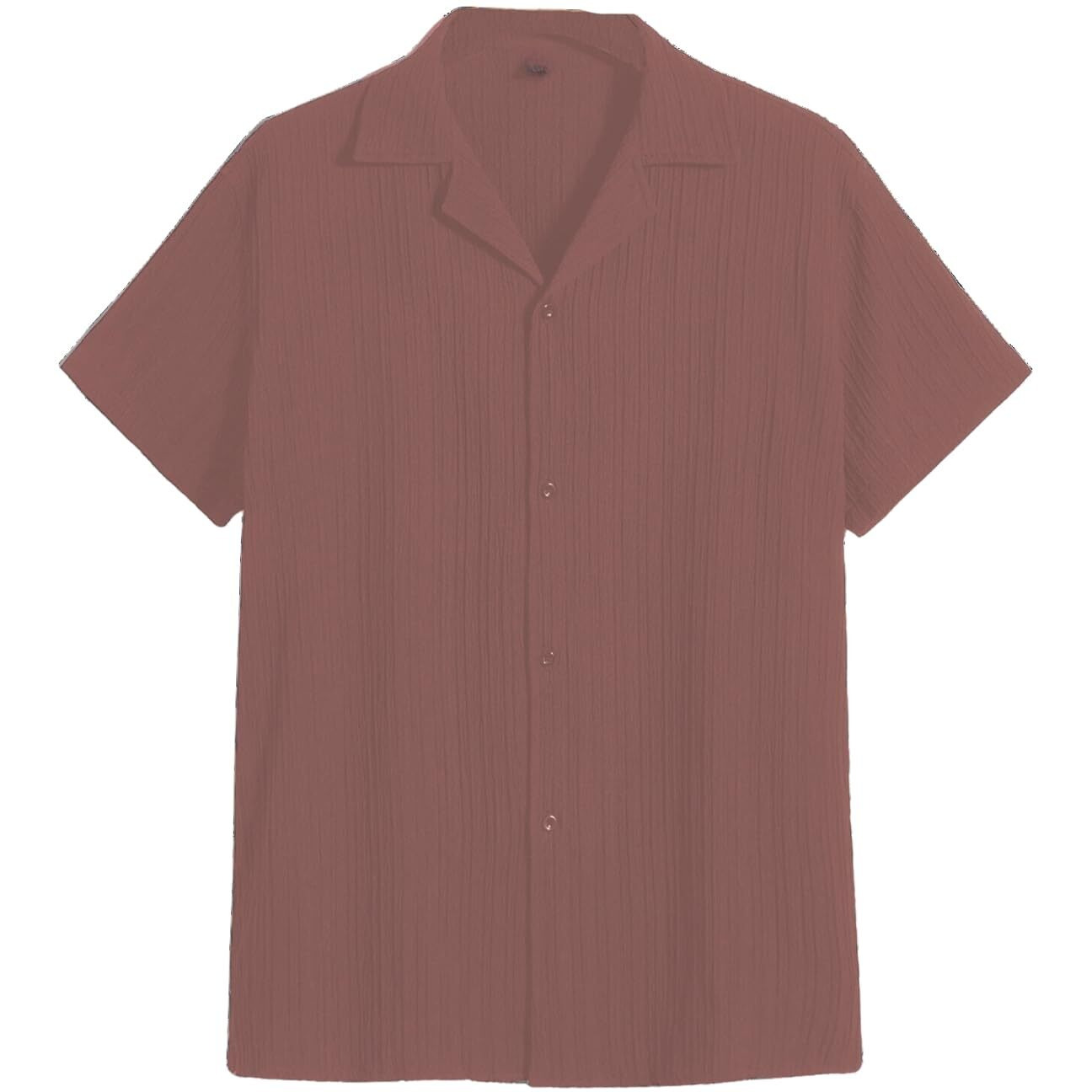 Dhruvi Trendz Mens Polly Cotton Men's Casual Shirt Regular Fit Casual (Dt-Ms-6139_Pink_L)