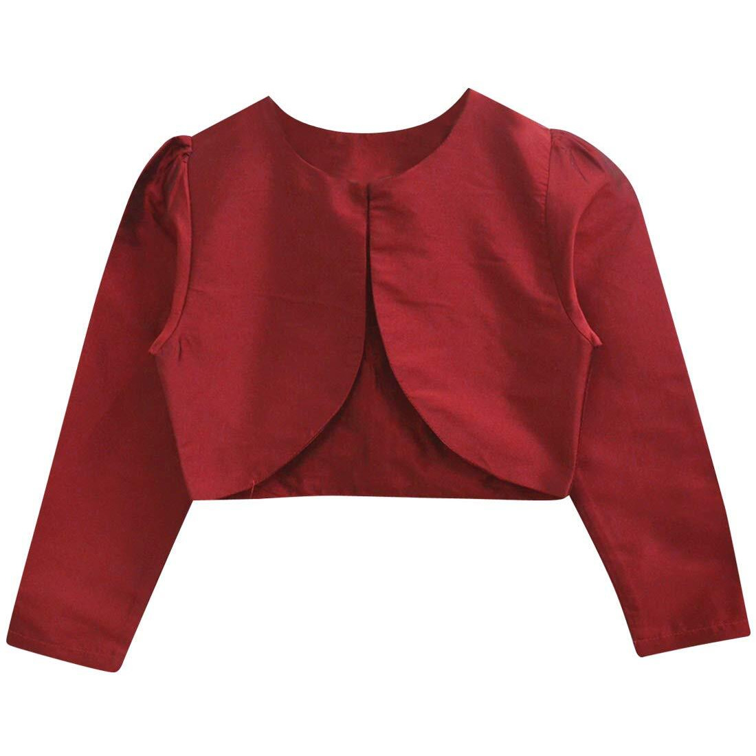 A.T.U.N Burgundy Bolero Shrug, 5 Years-6 Years (Gshr Bol Bur)