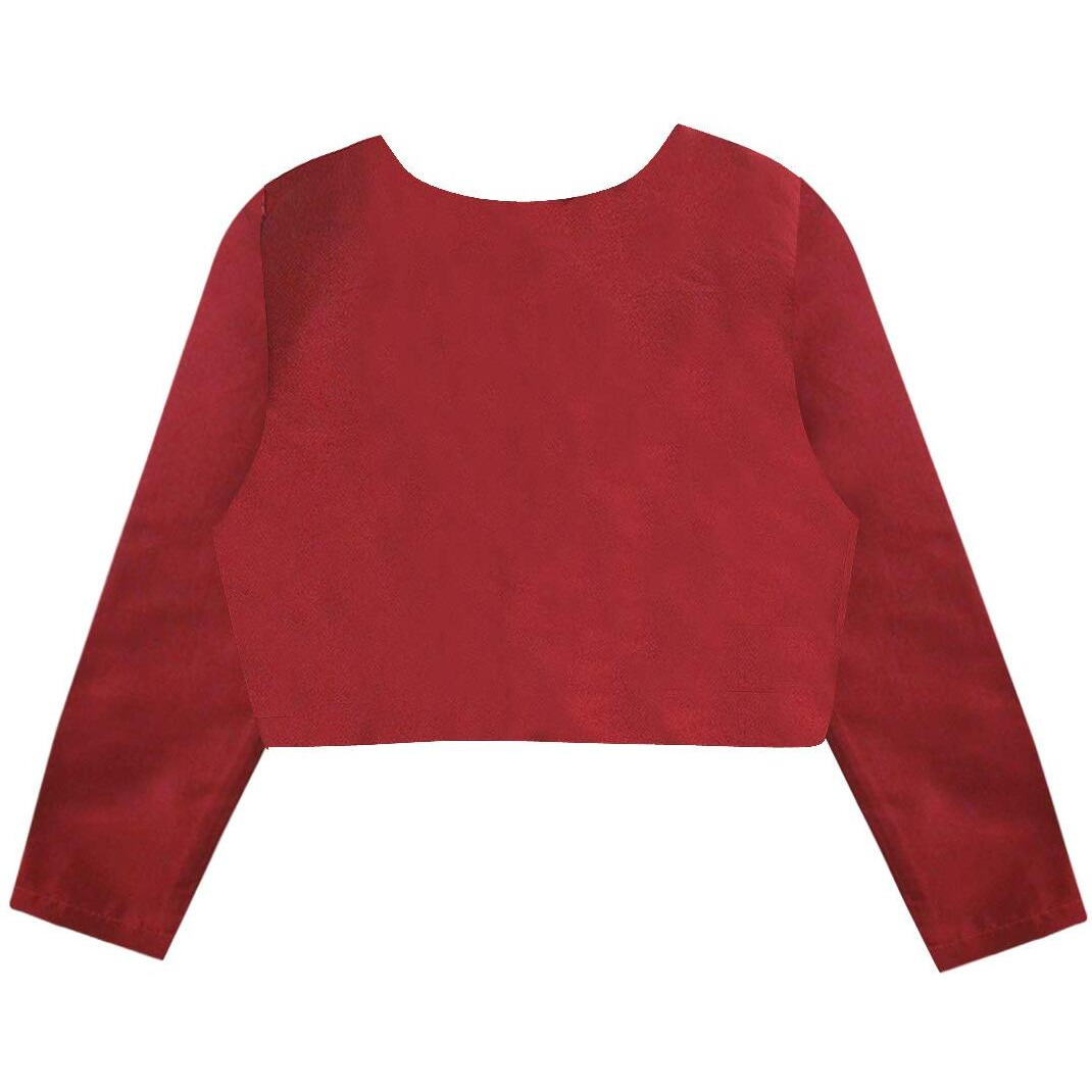 A.T.U.N Burgundy Bolero Shrug, 5 Years-6 Years (Gshr Bol Bur)