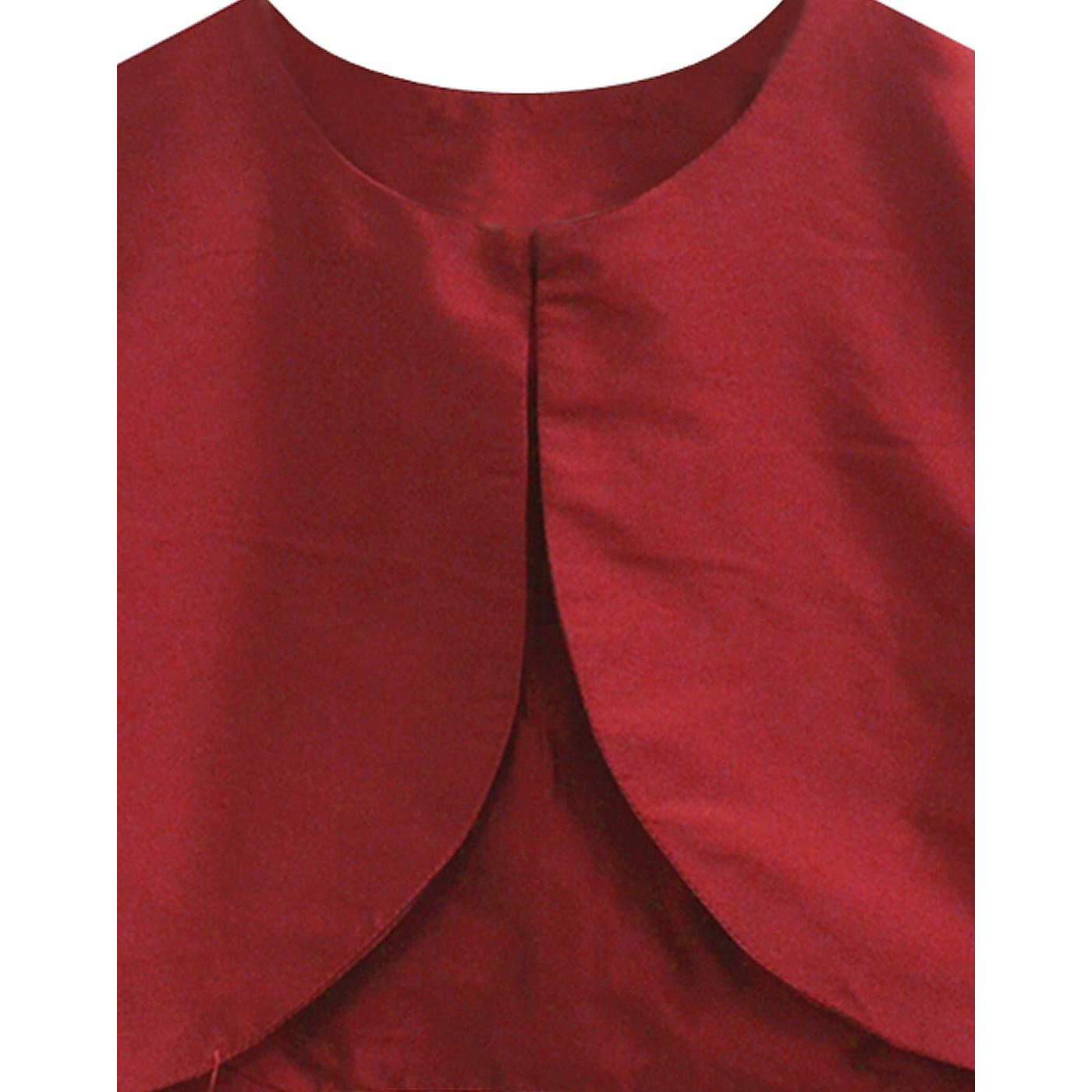 A.T.U.N Burgundy Bolero Shrug, 5 Years-6 Years (Gshr Bol Bur)