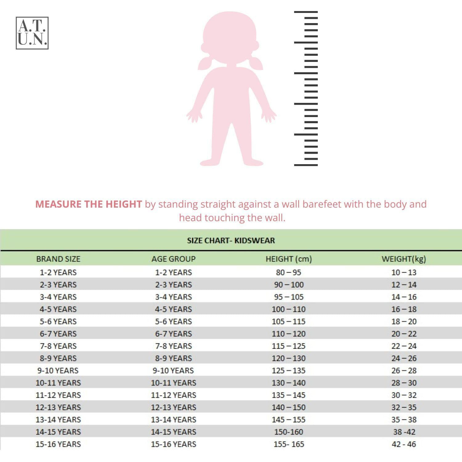 A.T.U.N. (All Things Uber Nice) Girl's Cotton Fit And Flare Knee-Length Dress (Gdrs Sbr Bmp_Blue_2-3 Year)