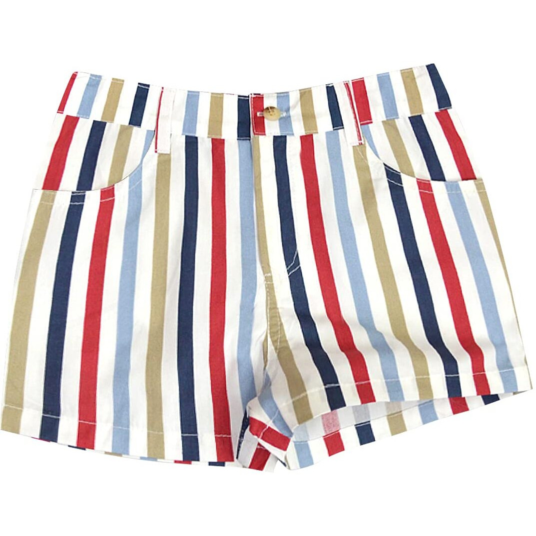 A.T.U.N. (All Things Uber Nice) Girl's Regular Shorts (Gsht Dor_Multicolour_5-6 Years)