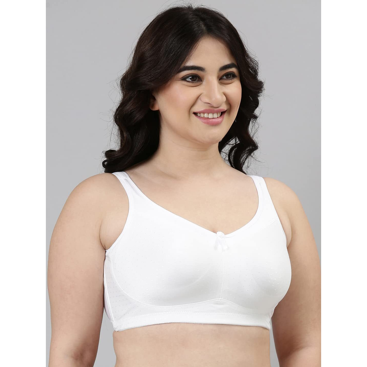 Enamor Fb12 Full Support Smooth Super Lift Bra - Non-Padded, Wirefree & Full Coverage