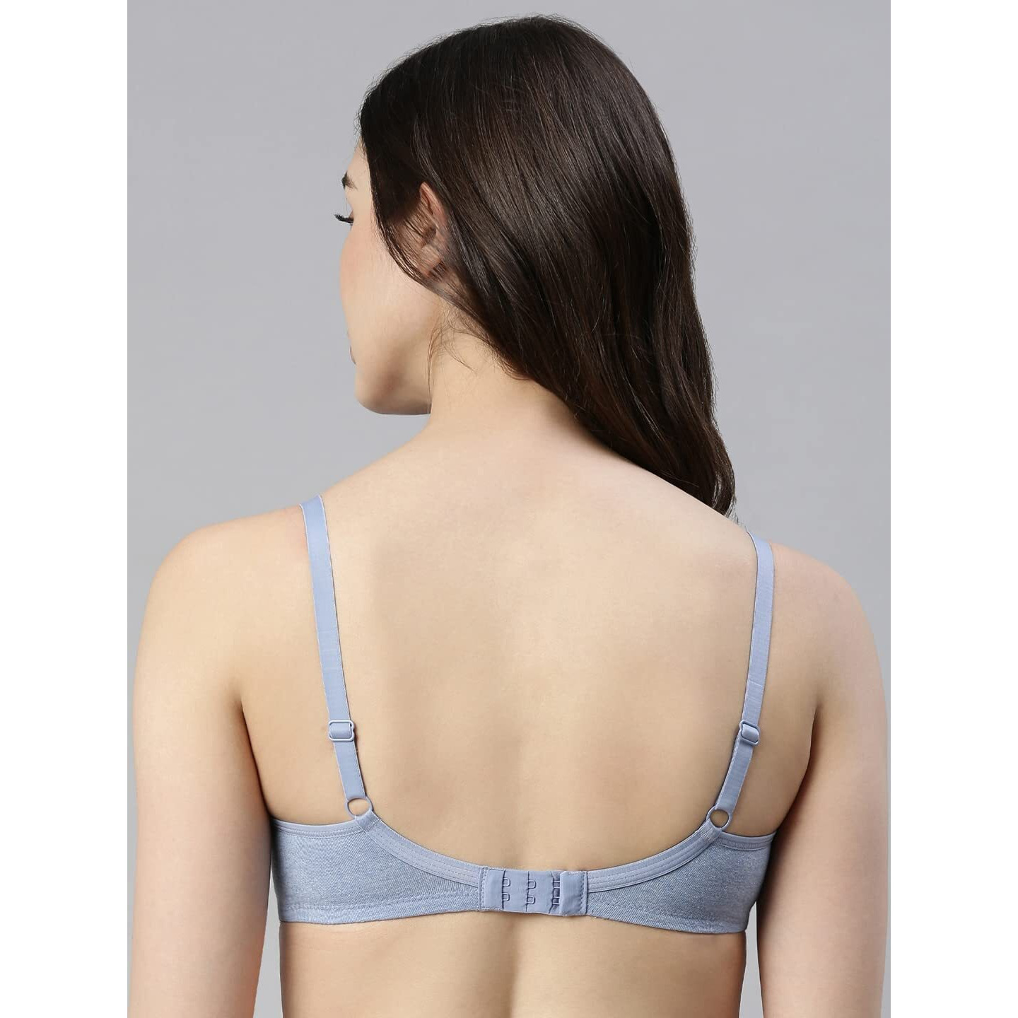 Enamor A042 Side Support Shaper Stretch Cotton Everyday Bra - Non-Padded, Wire-Free & High Coverage