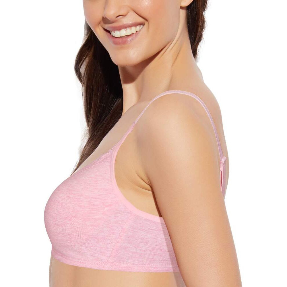 Enamor A017 Smoothening Wirefree Balconette T-Shirt Bra - Padded & High Coverage