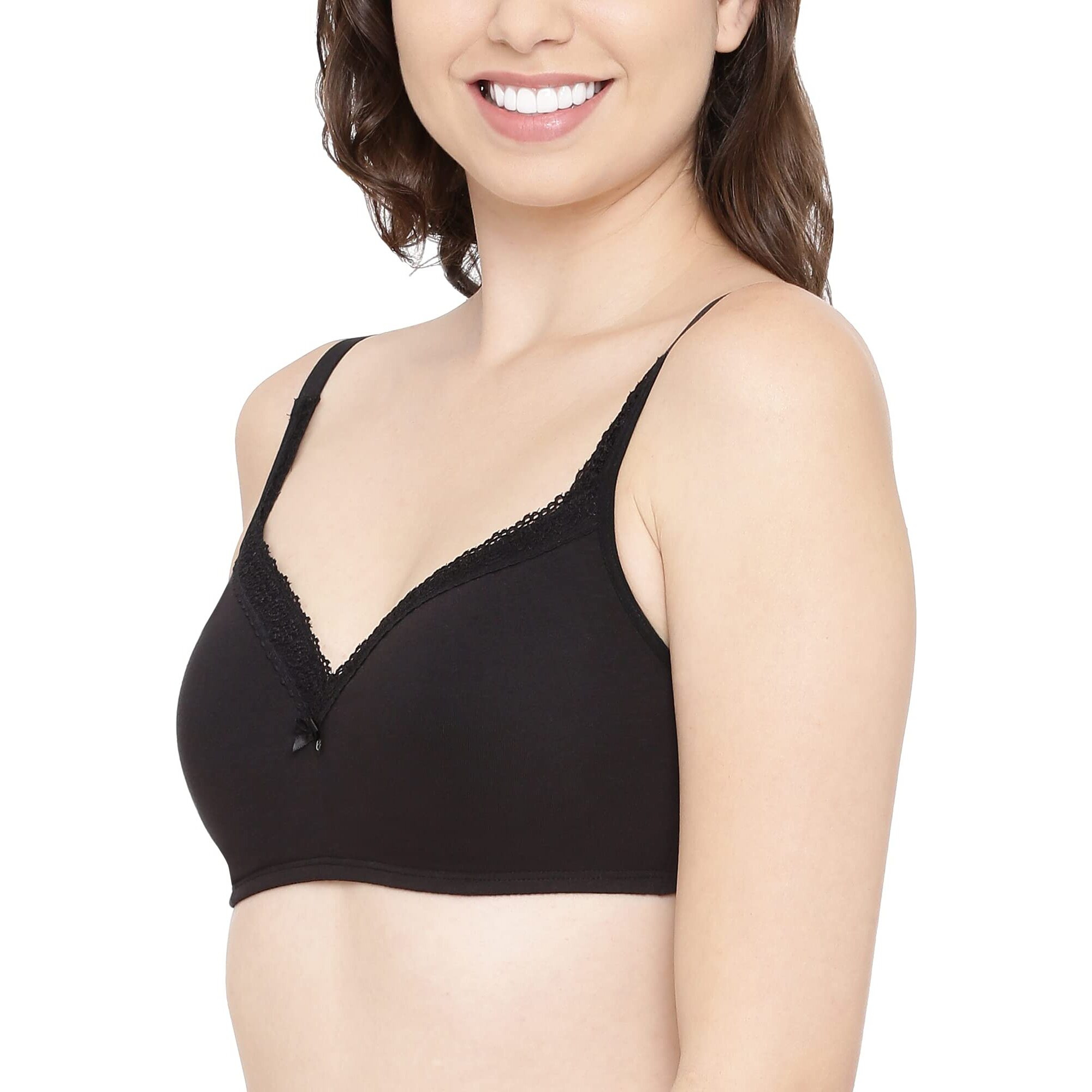Enamor A017 Smoothening Wirefree Balconette T-Shirt Bra - Padded & High Coverage
