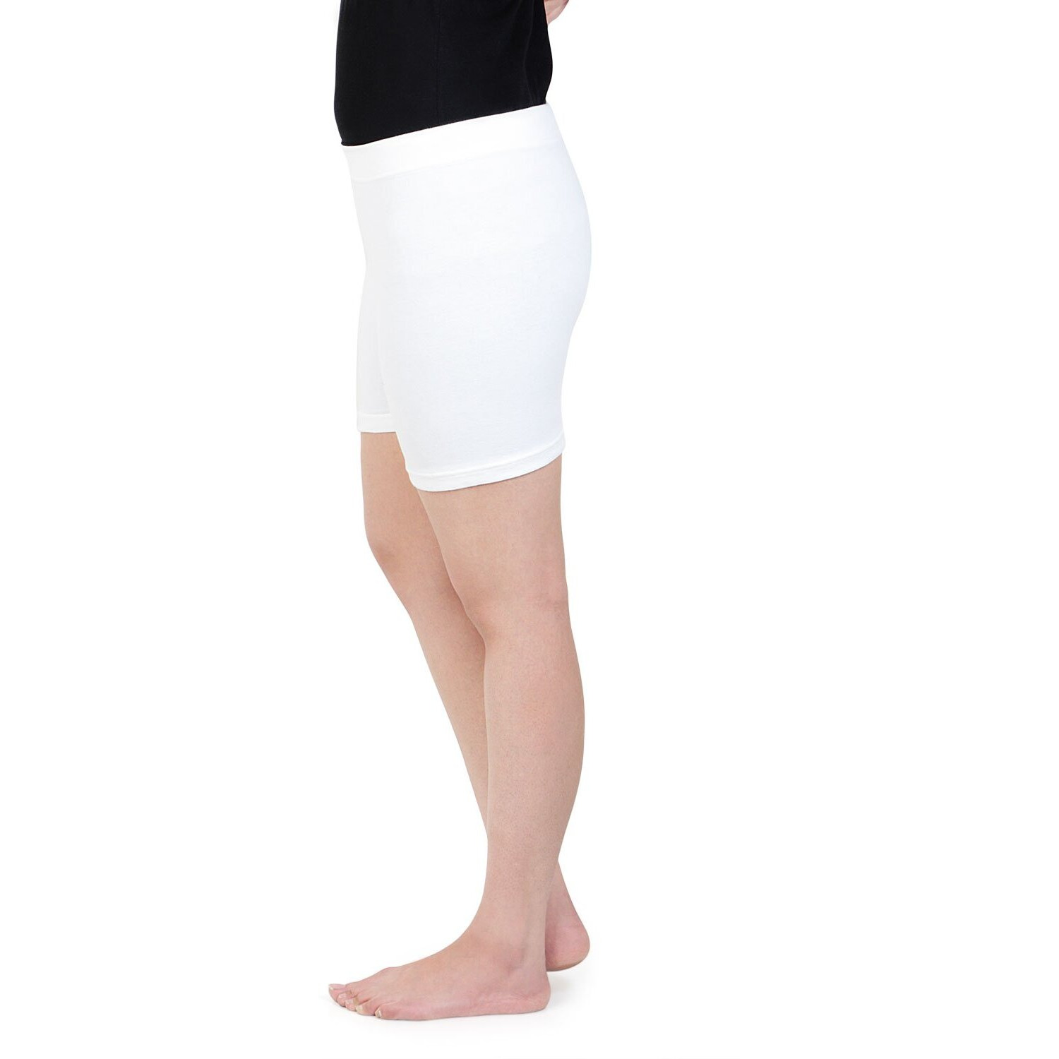 Bonjour Girls Seamless Under Skirts In White Color-(16 Yrs & Above)