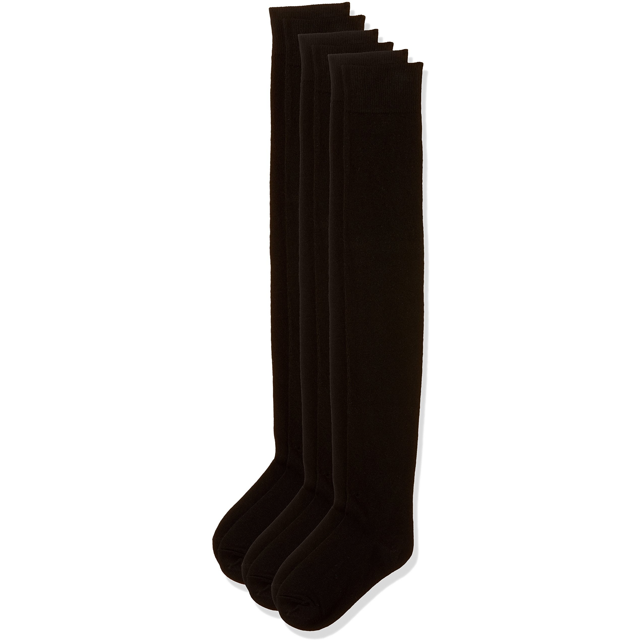 Bonjour Girls 3 Pair Cotton Knee High Socks For 8-11 Years