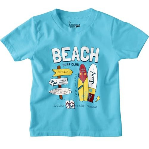 Bon Organik Boy's Combo (Pack Of 5) Regular T-Shirt (Bon7713_Multi 4-6Y)