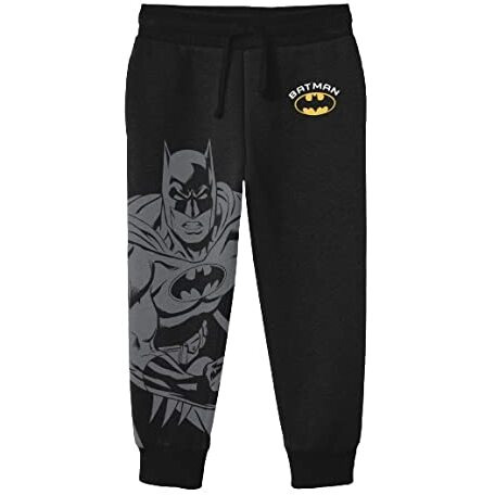 Bon Organik Batman Boys Joggers (Bon7892_Black_10-11Y) Regular