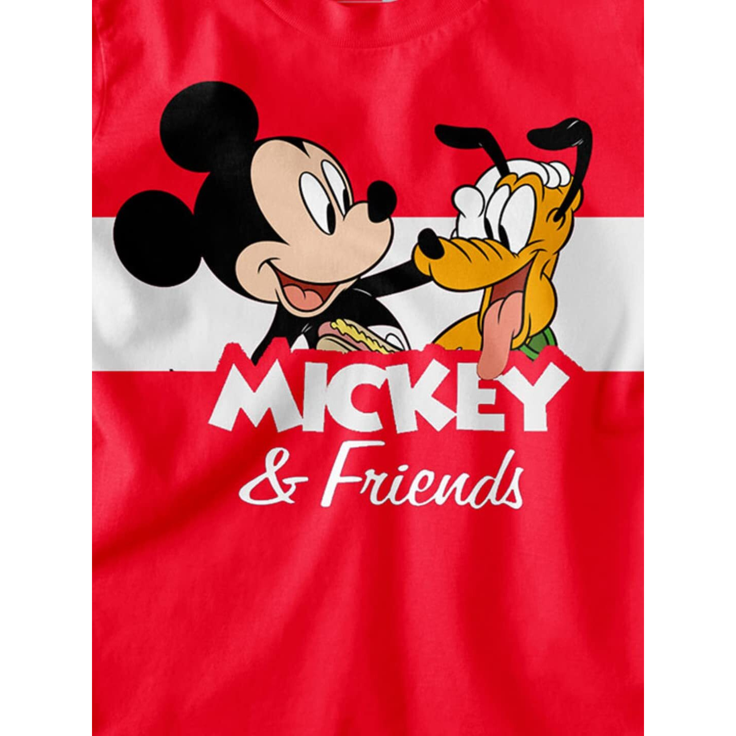 Bon Organik Boy's Cotton Regular Fit T-Shirt (Bonn9169_Red 8-9Y), 8-9 Years