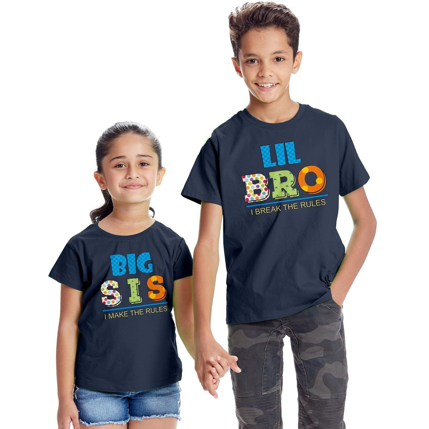 Bon Organik Boy's Regular Fit T-Shirt (24Rakhi6079_Brother