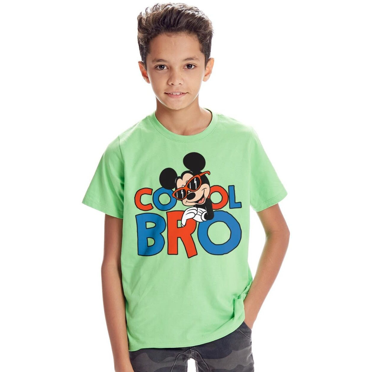 Bon Organik Boy's Regular Fit T-Shirt (24Rakhi7839_Brother