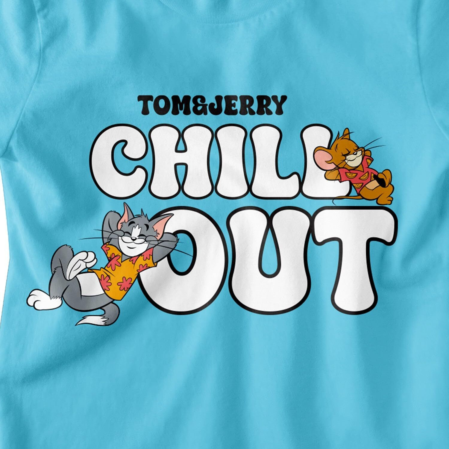 Bon Organik Boy's Regular Fit T-Shirt (Bon11017_Sky Blue