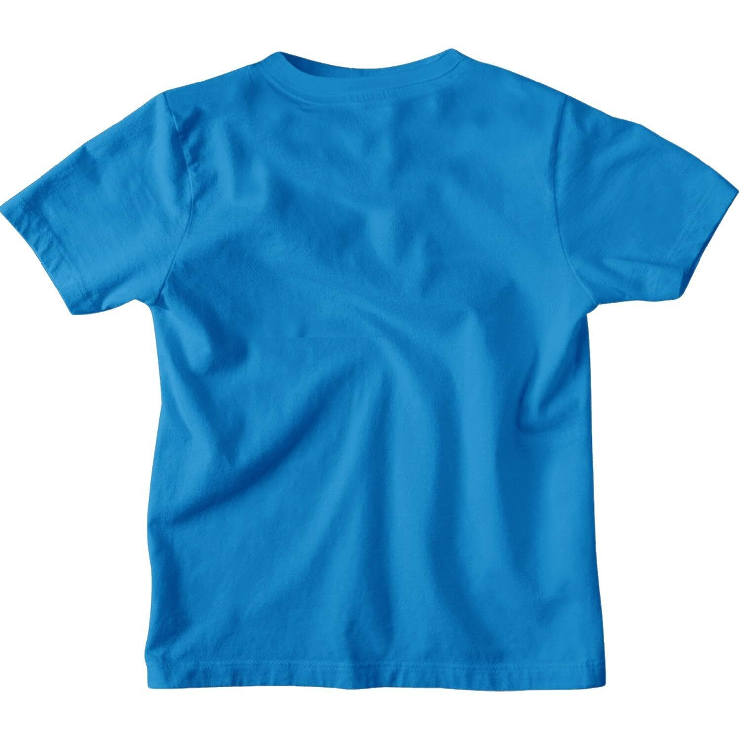 Bon Organik Boy's Regular Fit T-Shirt (Bon11017_Turquoise Blue
