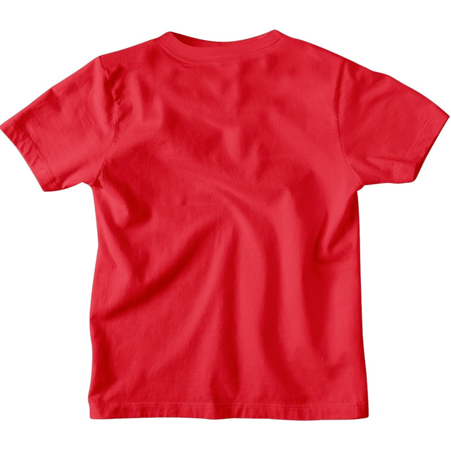 Bon Organik Boy's Regular Fit T-Shirt (Bon11017_Red
