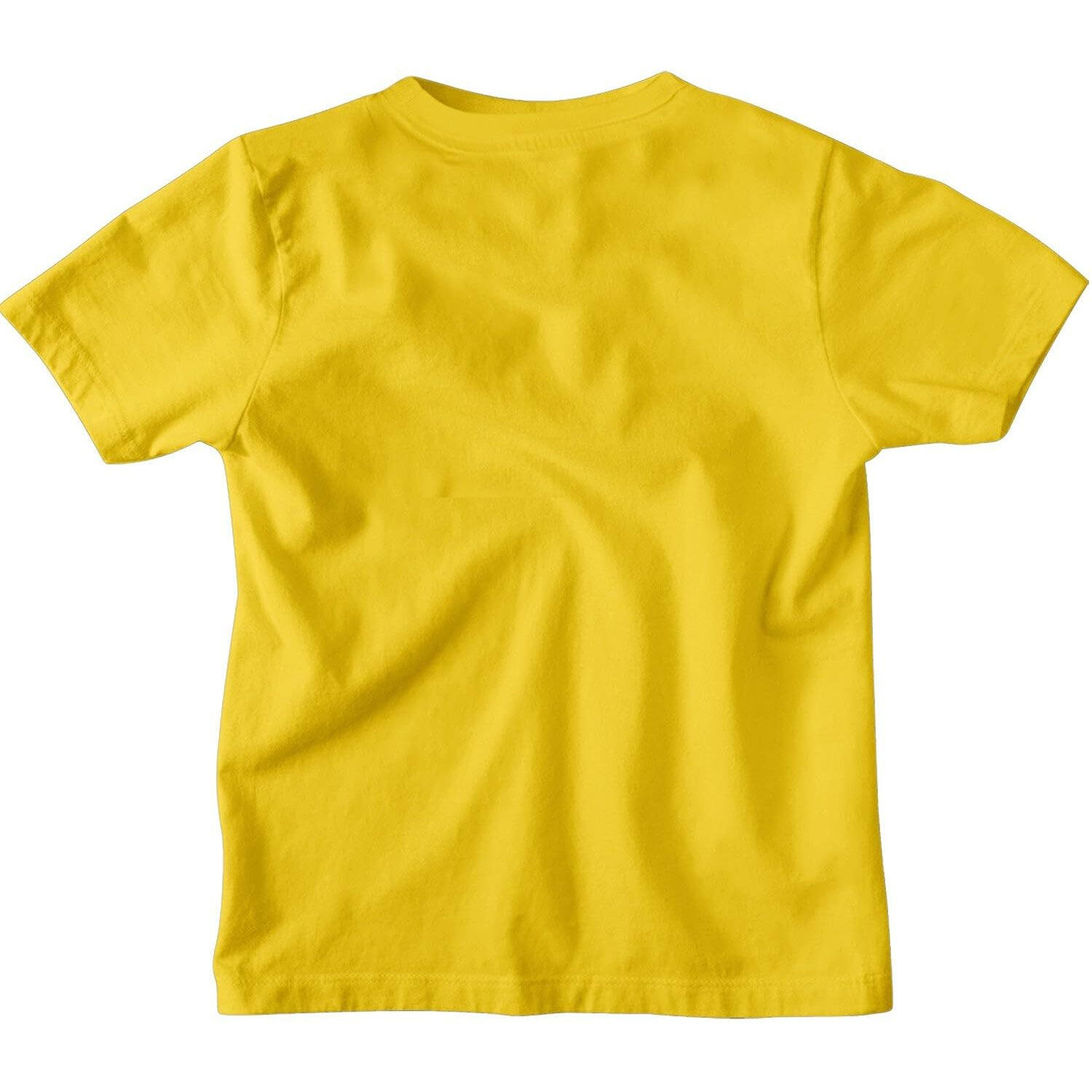 Bon Organik Boy's Regular Fit T-Shirt (Bon11017_Yellow