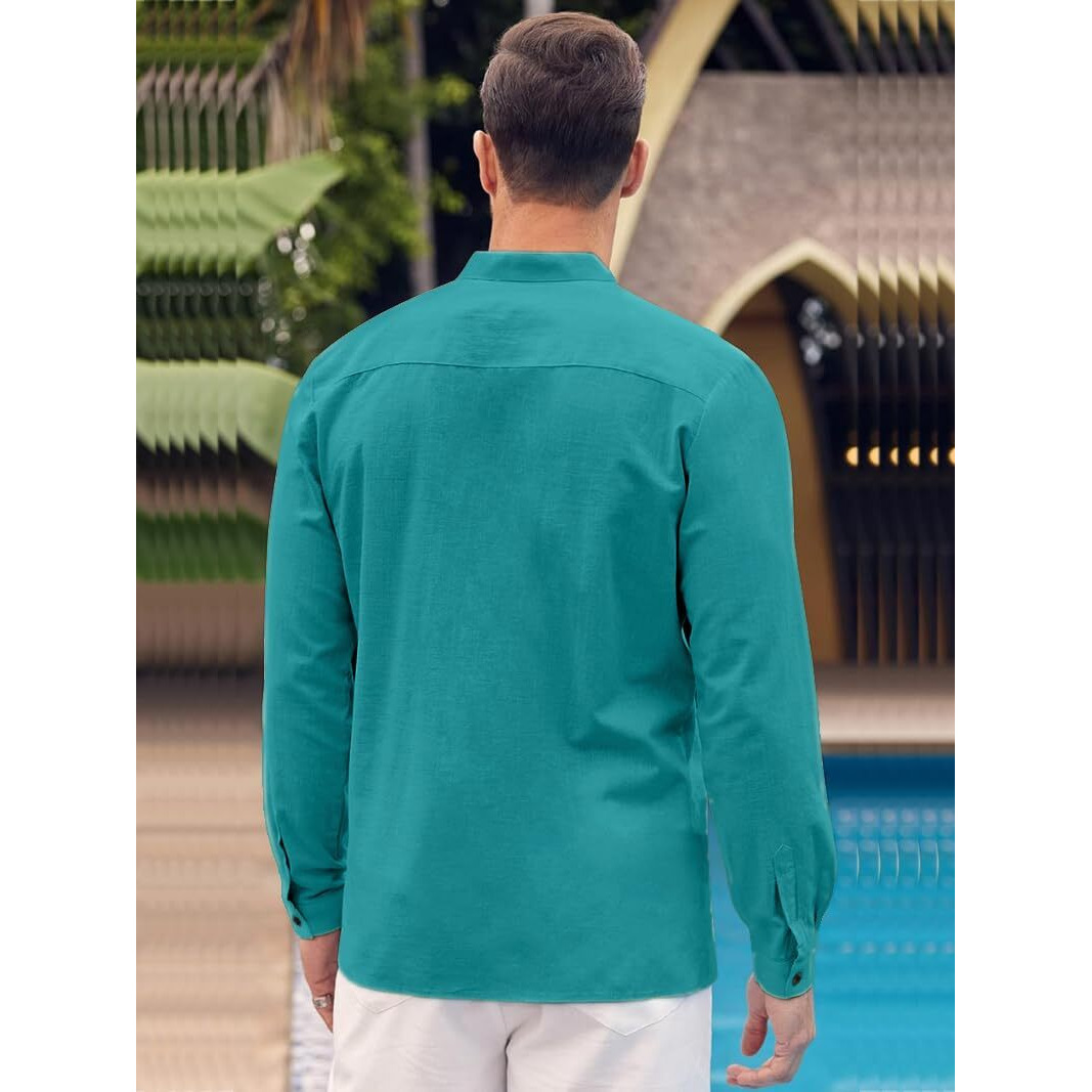 Bellstone Men Cotton Solid Regular Fit Shirt (200_Rama_Xl