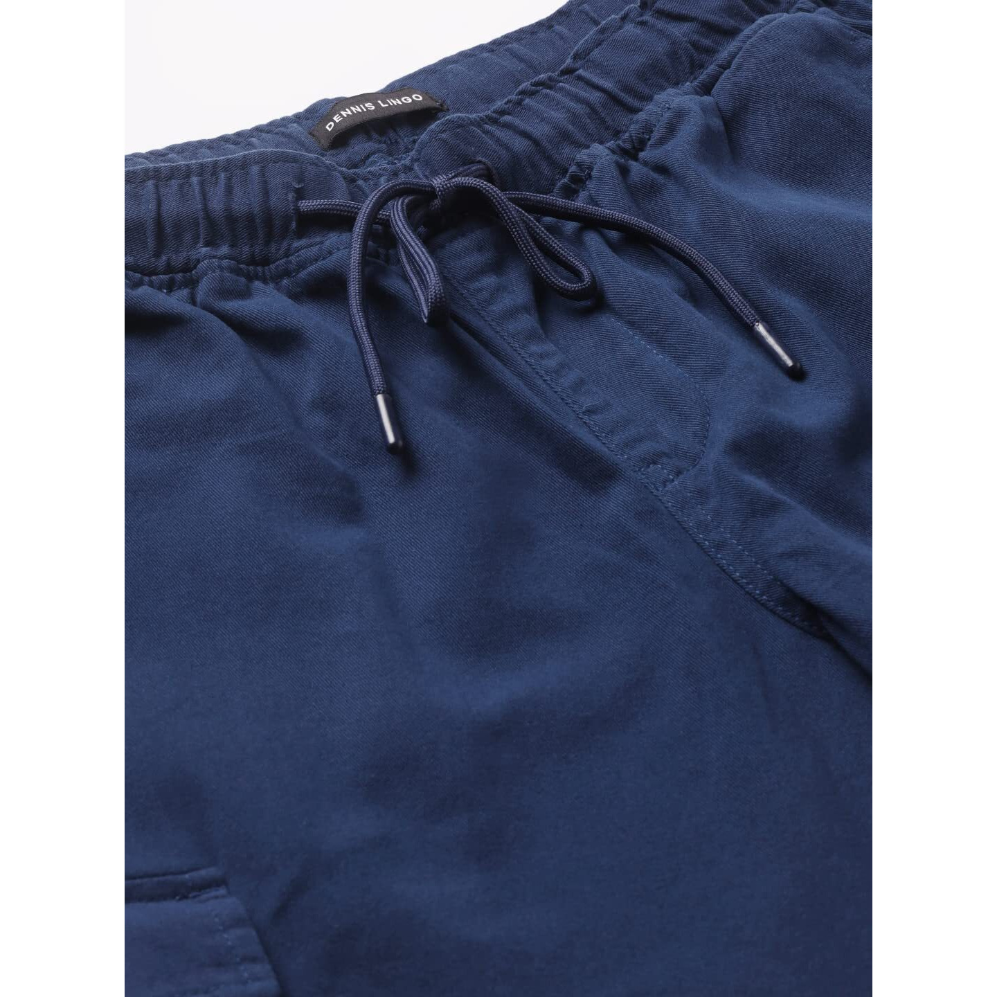 Dennis Lingo Denim Blue 45 Slim Fit Cargo Jogger For Men (28)