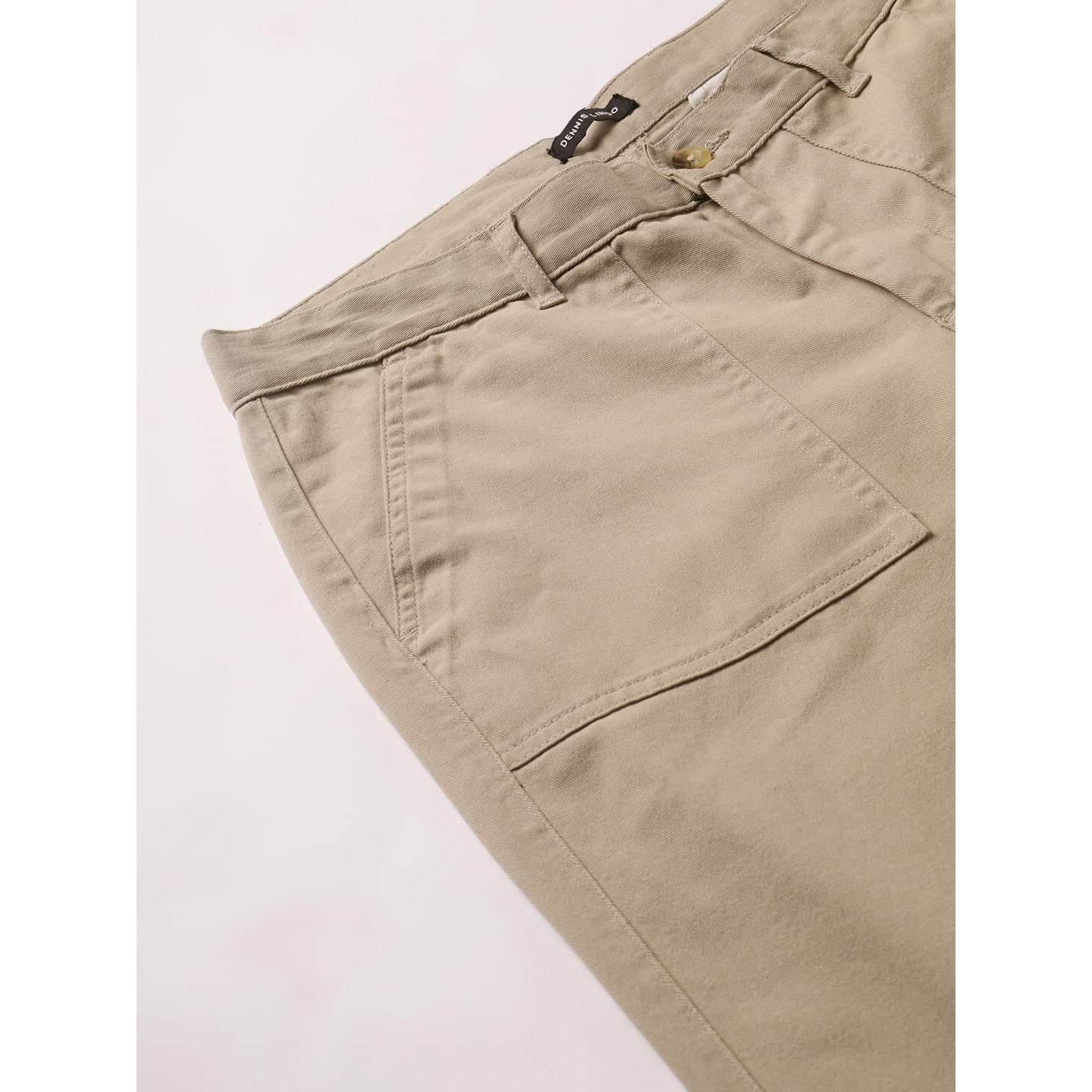 Dennis Lingo Beige Slim Fit Chino For Men (32)