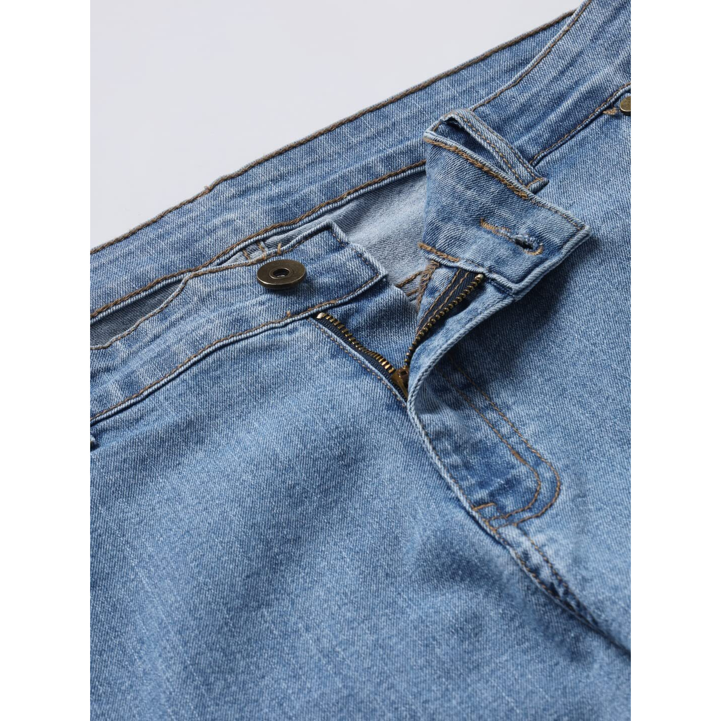 Dennis Lingo Light Blue Slim Fit Denim Cargo Jogger For Men (36)