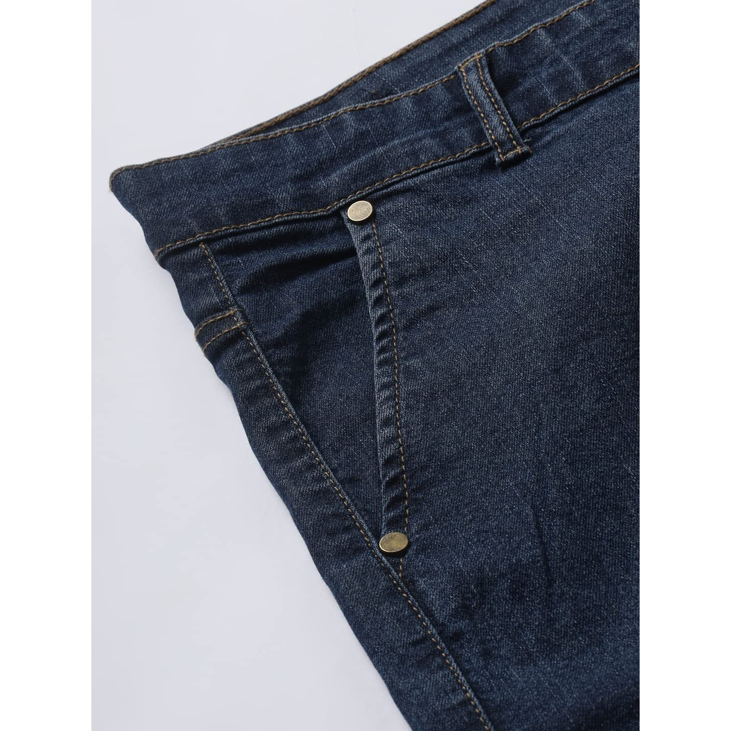 Dennis Lingo Denim Blue Slim Fit Denim Cargo Jogger For Men (28)