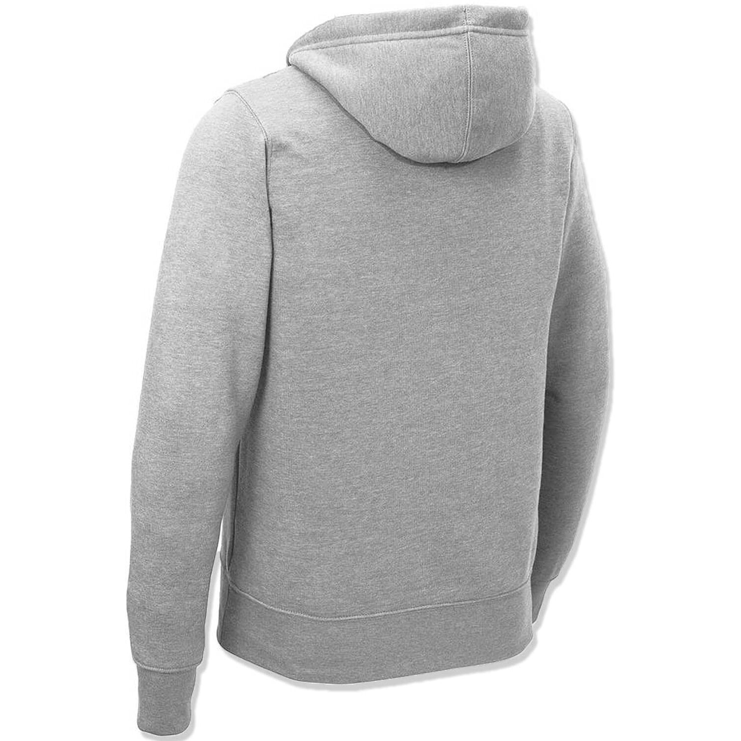 Adro Men's Cotton Neck Hooded Sweatshirt (H21-M-Dec-Gr_Grey_M)