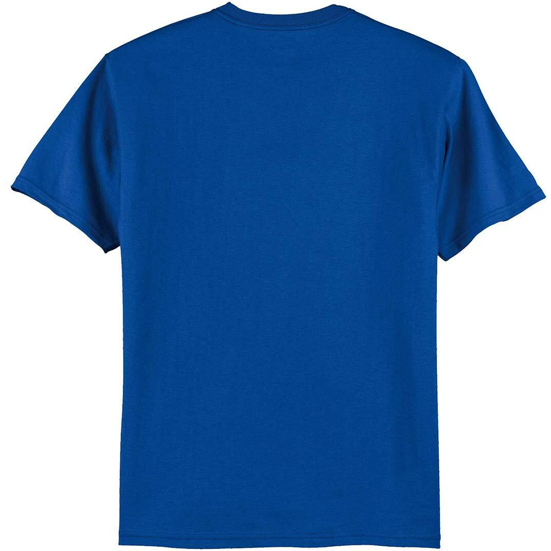Adro Naver Give Up Design Printed T-Shirt For Men (Rnr-S36-Ngu-Rb_Royal Blue_L)