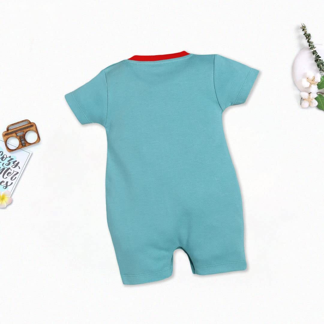 Baby Go 100% Cotton Romper For Baby Boys